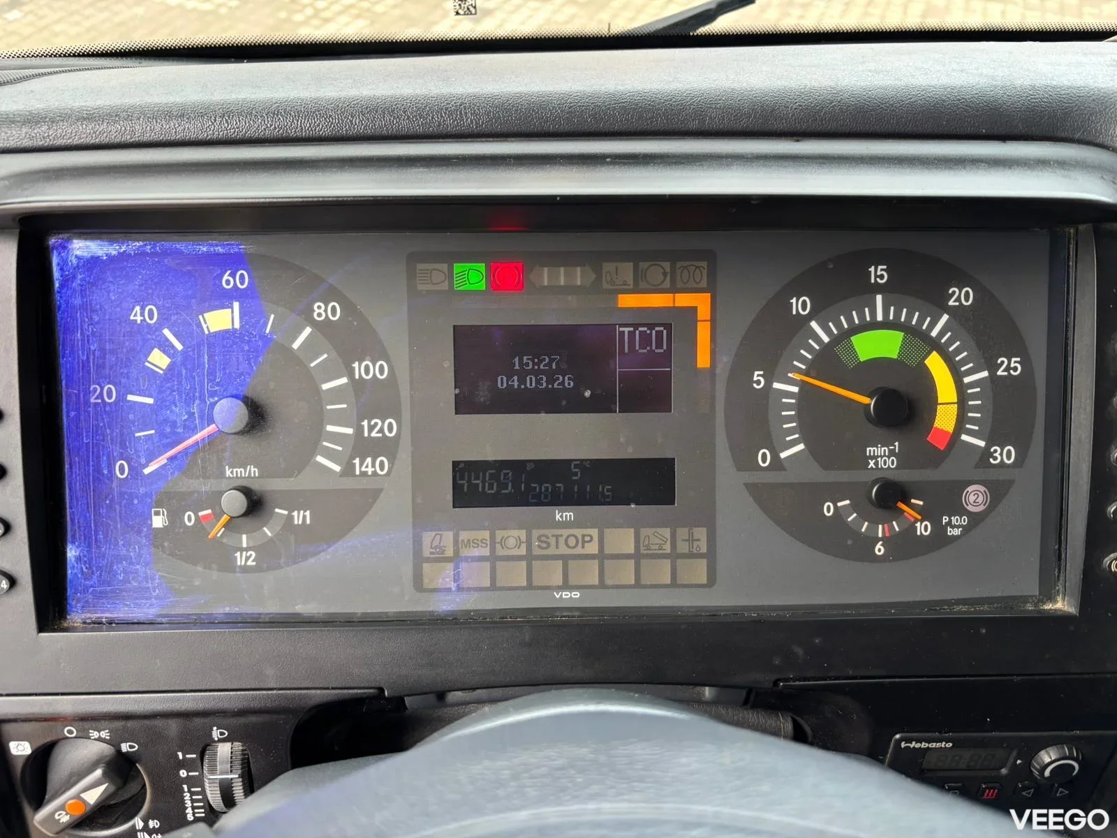 Mercedes-Benz Atego HIAB 088E-4 / PLATFORM L=3544 mm 180kW