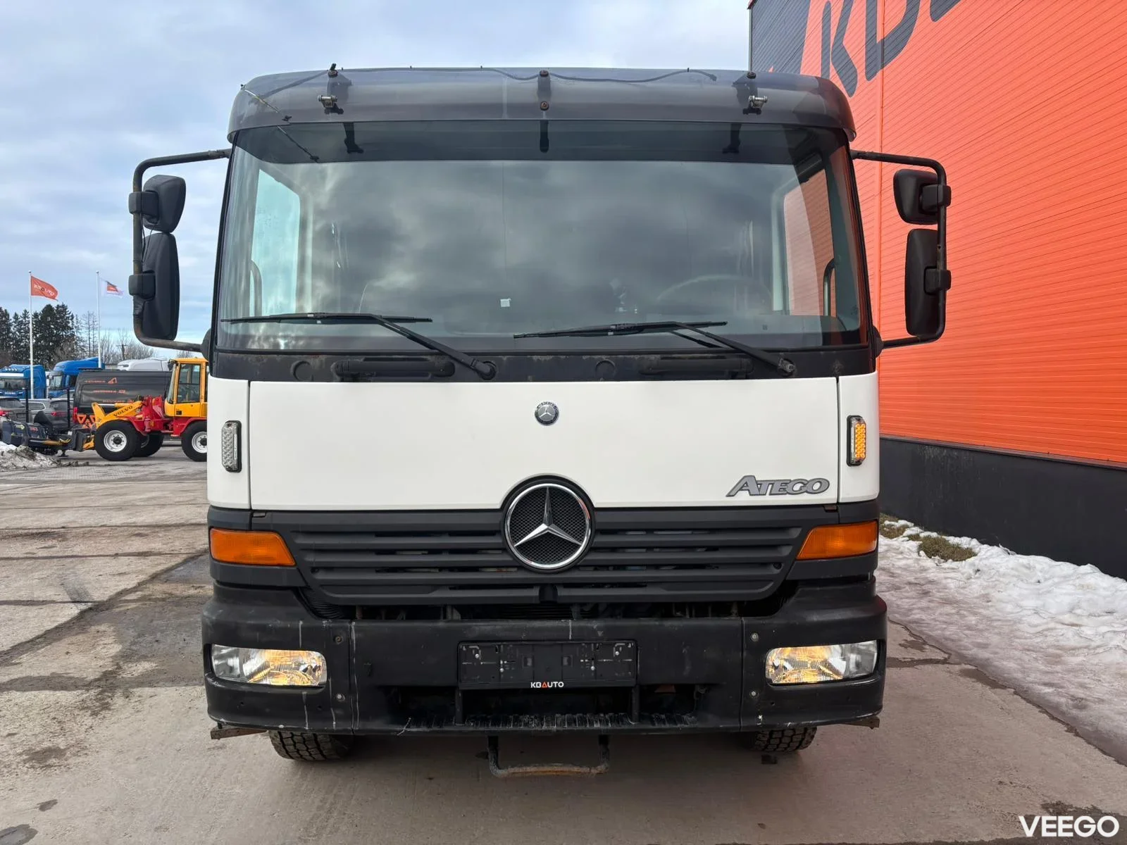 Mercedes-Benz Atego HIAB 088E-4 / PLATFORM L=3544 mm 180kW