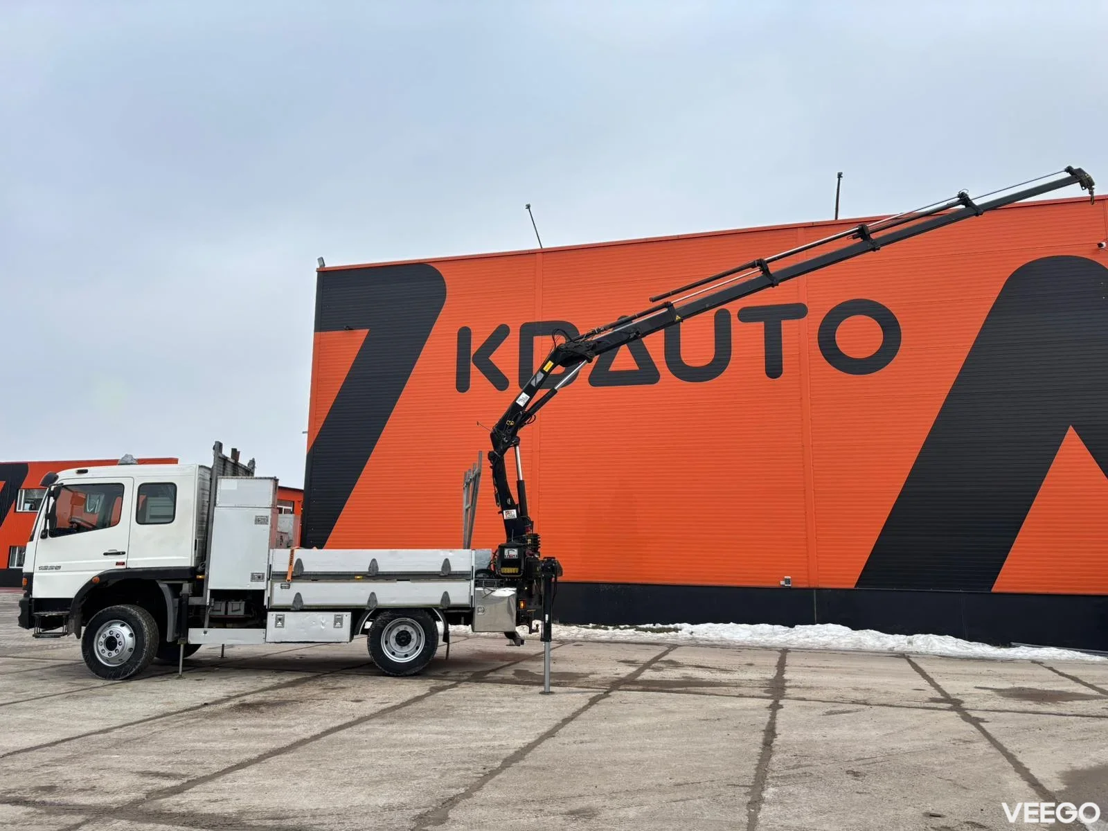 Mercedes-Benz Atego HIAB 088E-4 / PLATFORM L=3544 mm 180kW