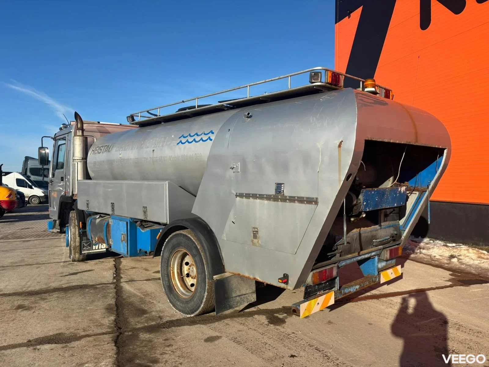 Volvo FL10 KORP & SON 9 m3 / FULL STEEL 202kW