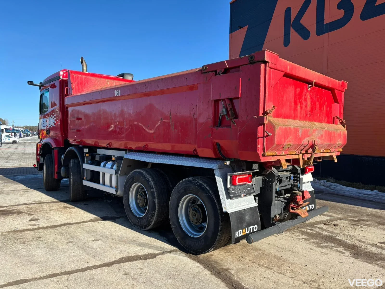 Mercedes-Benz Arocs RETARDER / FULL STEEL / BOX L=5557 mm 425kW