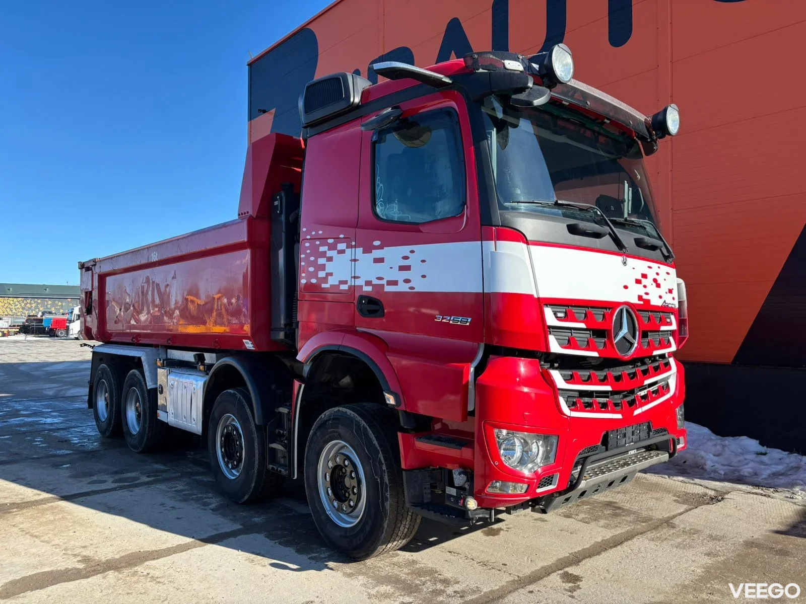 Mercedes-Benz Arocs RETARDER / FULL STEEL / BOX L=5557 mm 425kW