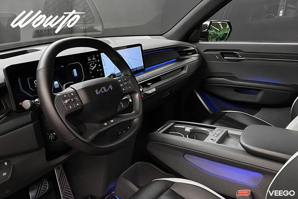 Kia EV9 AWD 385HK GT-Line 6-Sits /Pano /360 /Moms/4.95% 283kW