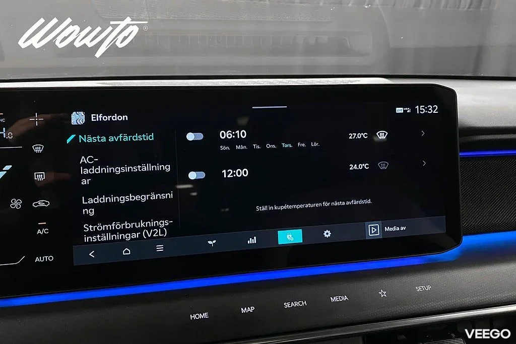 Kia EV9 AWD 385HK GT-Line 6-Sits /Pano /360 /Moms/4.95% 283kW