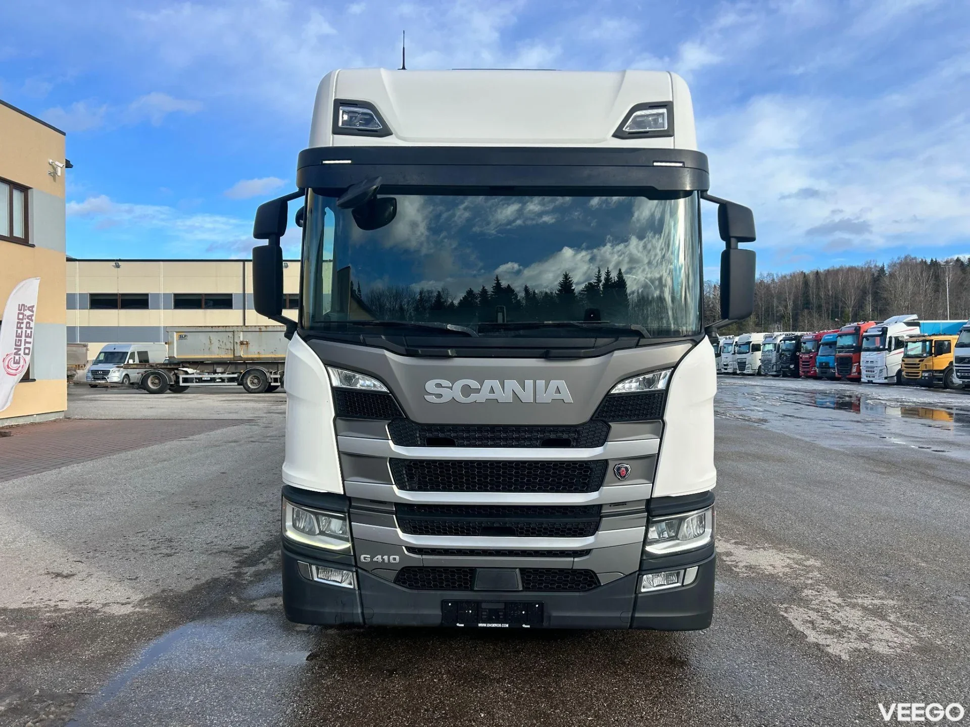 Scania G410 8x4*4 EURO6 + MITSUBISHI TU100SA 302kW
