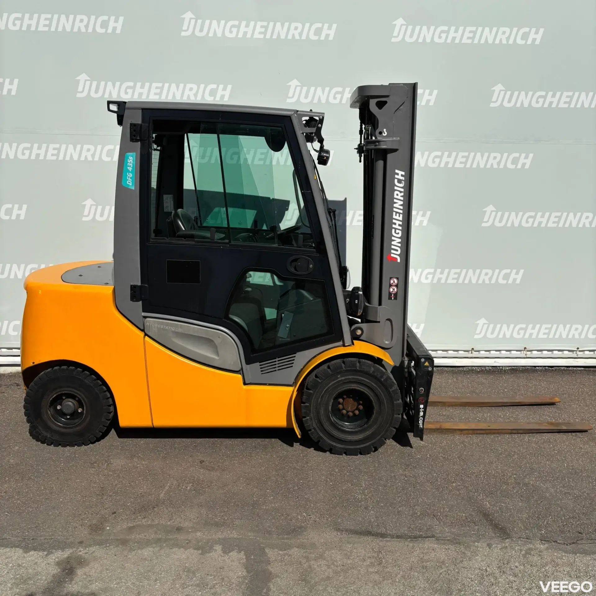 Jungheinrich DFG 435s 5000 DZ 1200mm SS+POS 44kW