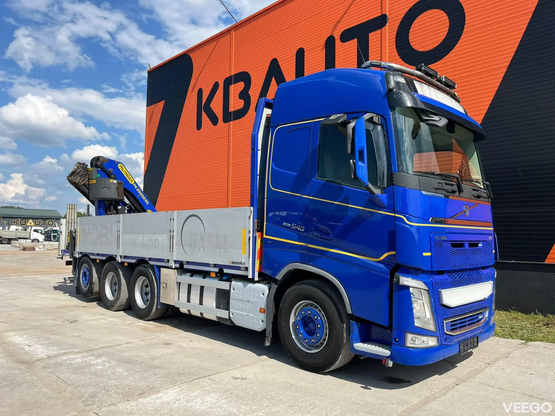Volvo FH540 PK 23002-SH /  PLATFORM L= 6330 mm / RETARDER 397kW