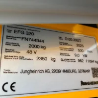 Jungheinrich EFG 320 ZT 9kW