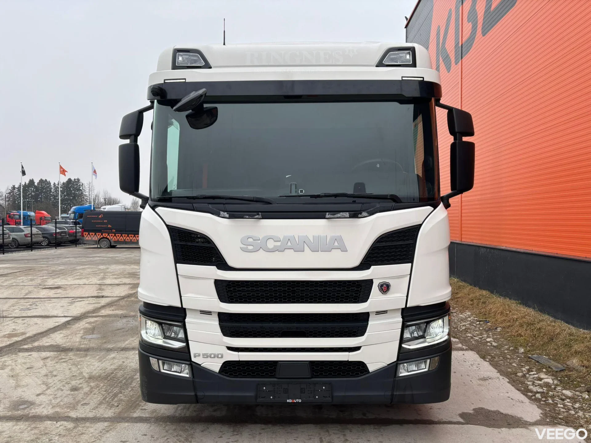 Scania P500 9 TON FRONT AXLE / RETARDER 368kW