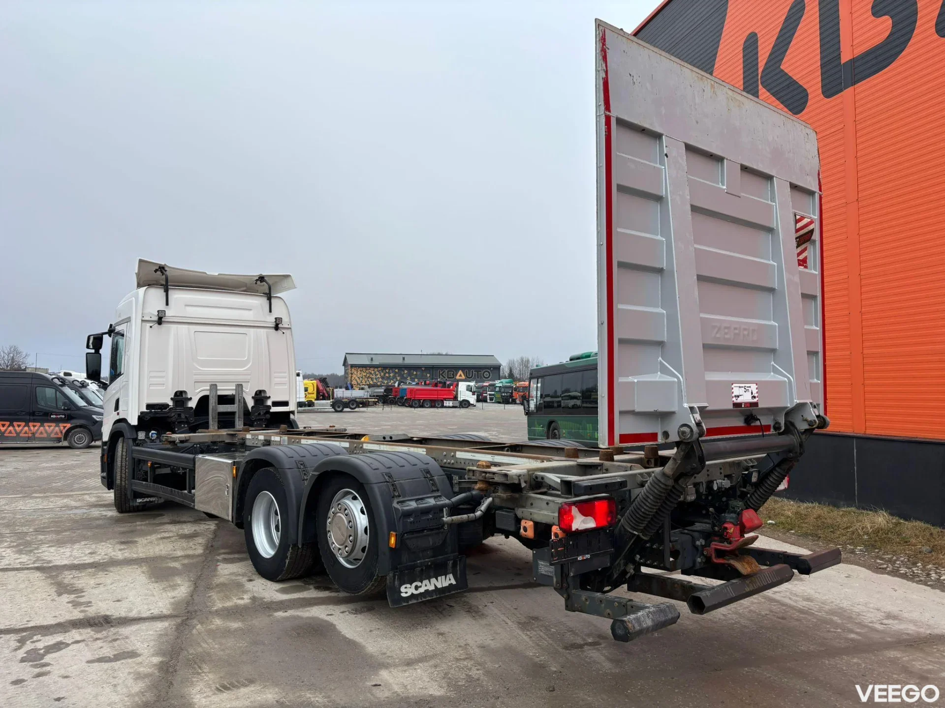 Scania P500 9 TON FRONT AXLE / RETARDER 368kW