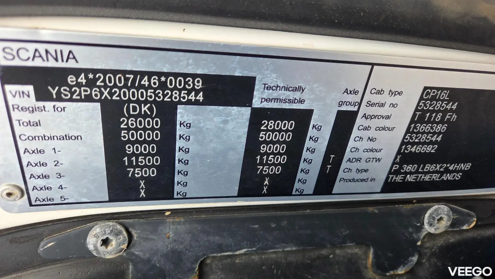 Scania P360 265kW