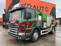 Scania P94 TANK 9000 I + 1200 l / VACUUM Jurop PR150 / PRESSURE Pratissoli 150 bar / 102 l/min 162kW thumbnail