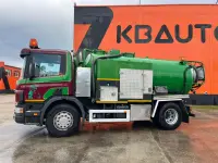 Scania P94 TANK 9000 I + 1200 l / VACUUM Jurop PR150 / PRESSURE Pratissoli 150 bar / 102 l/min 162kW thumbnail