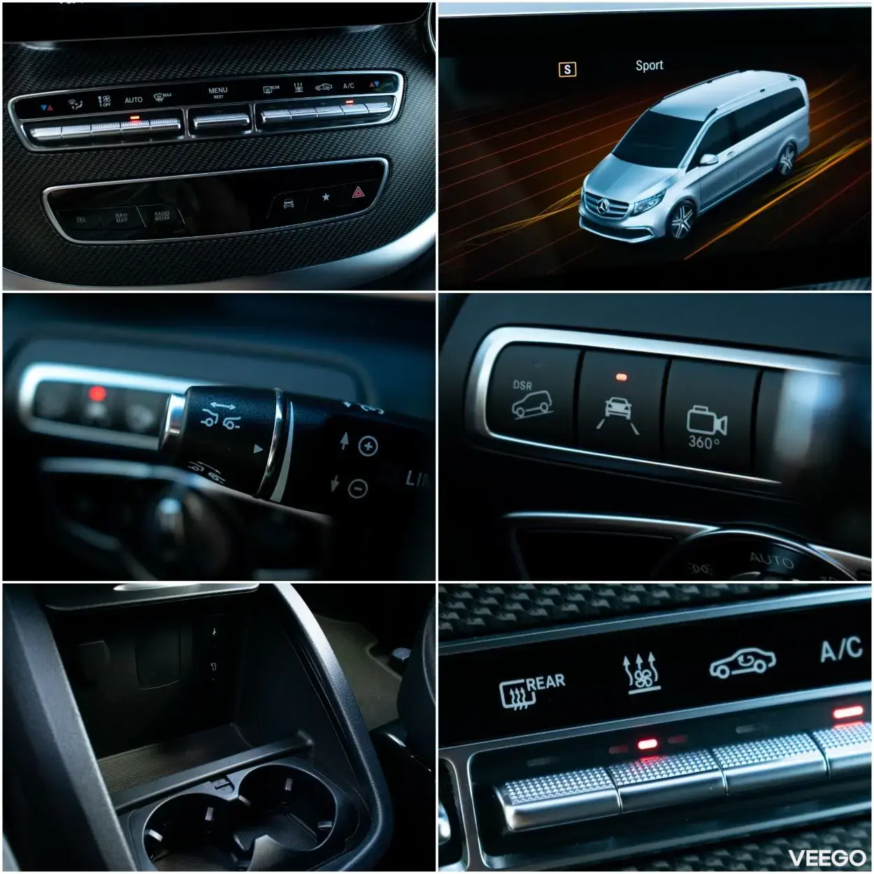 Mercedes-Benz V250 AMG Night Assist Wntr M1 N1 2 140kW