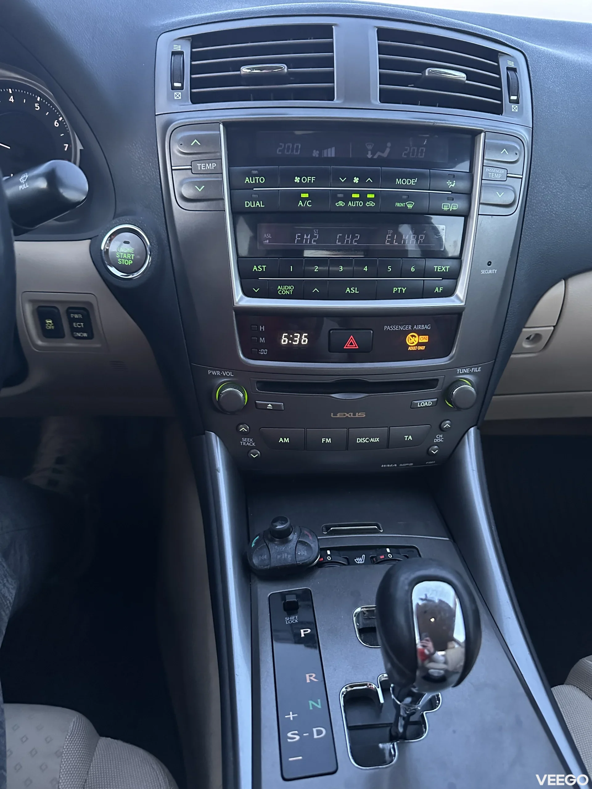 Lexus IS 250 2.5 153kW