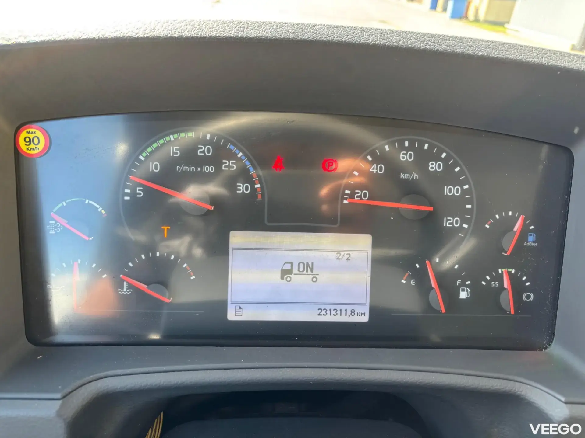 Volvo FL BOX HEATING + LIFT 158kW