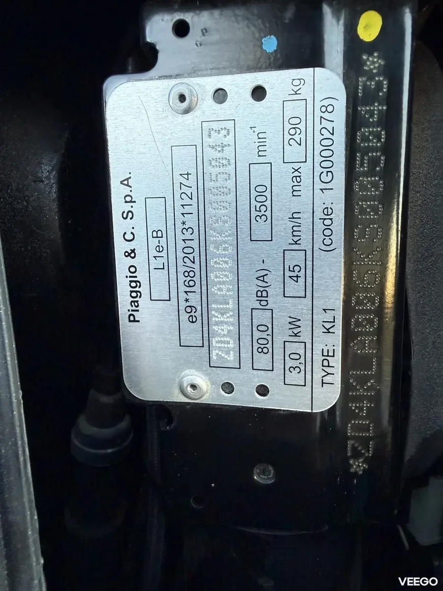 Aprilia SR 50 R GIANNELLI 3kW