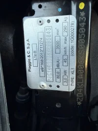 Aprilia SR 50 R GIANNELLI 3kW thumbnail