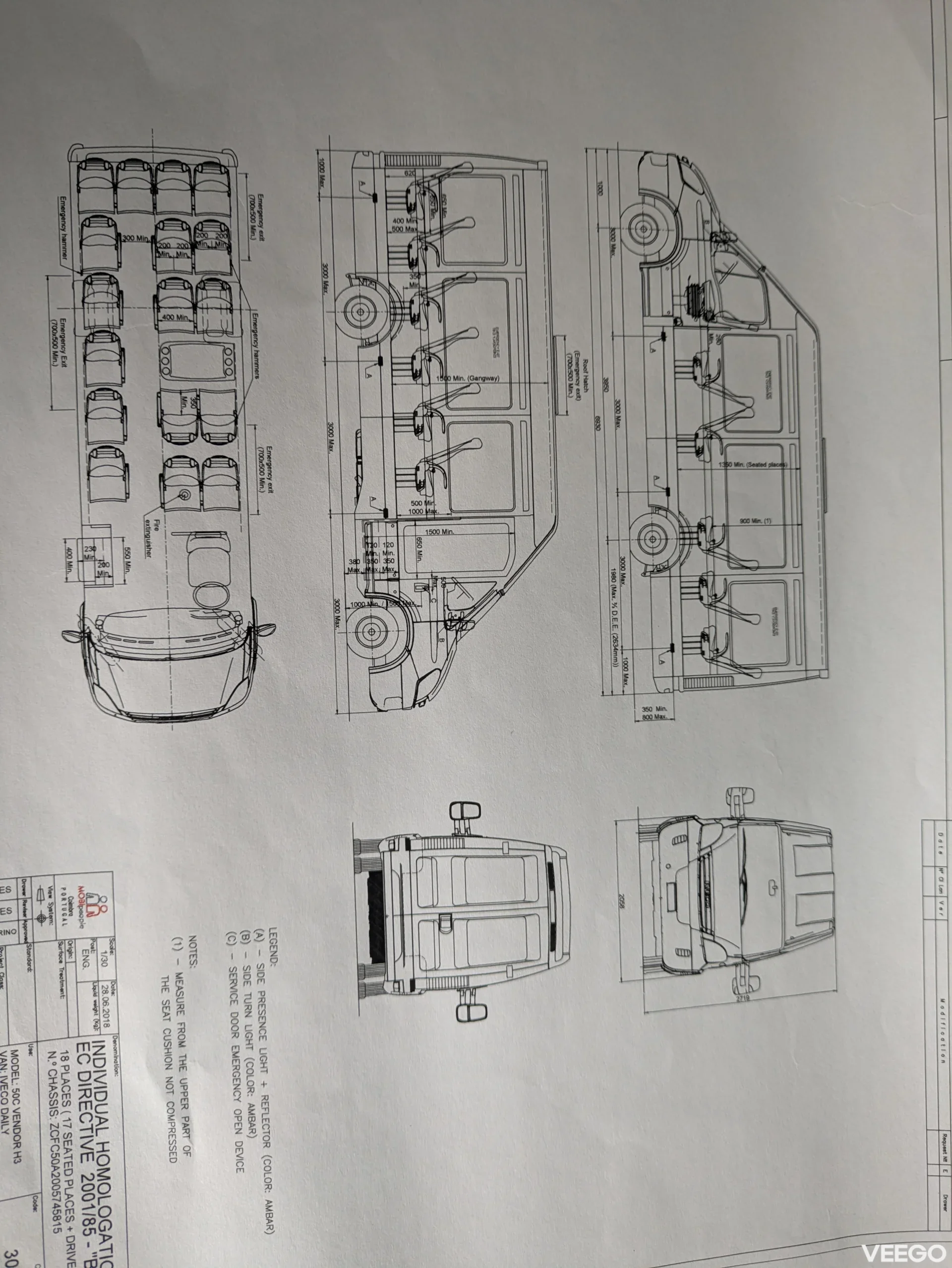 Iveco DAILY 50C15V Irisbus 3.0 107kW