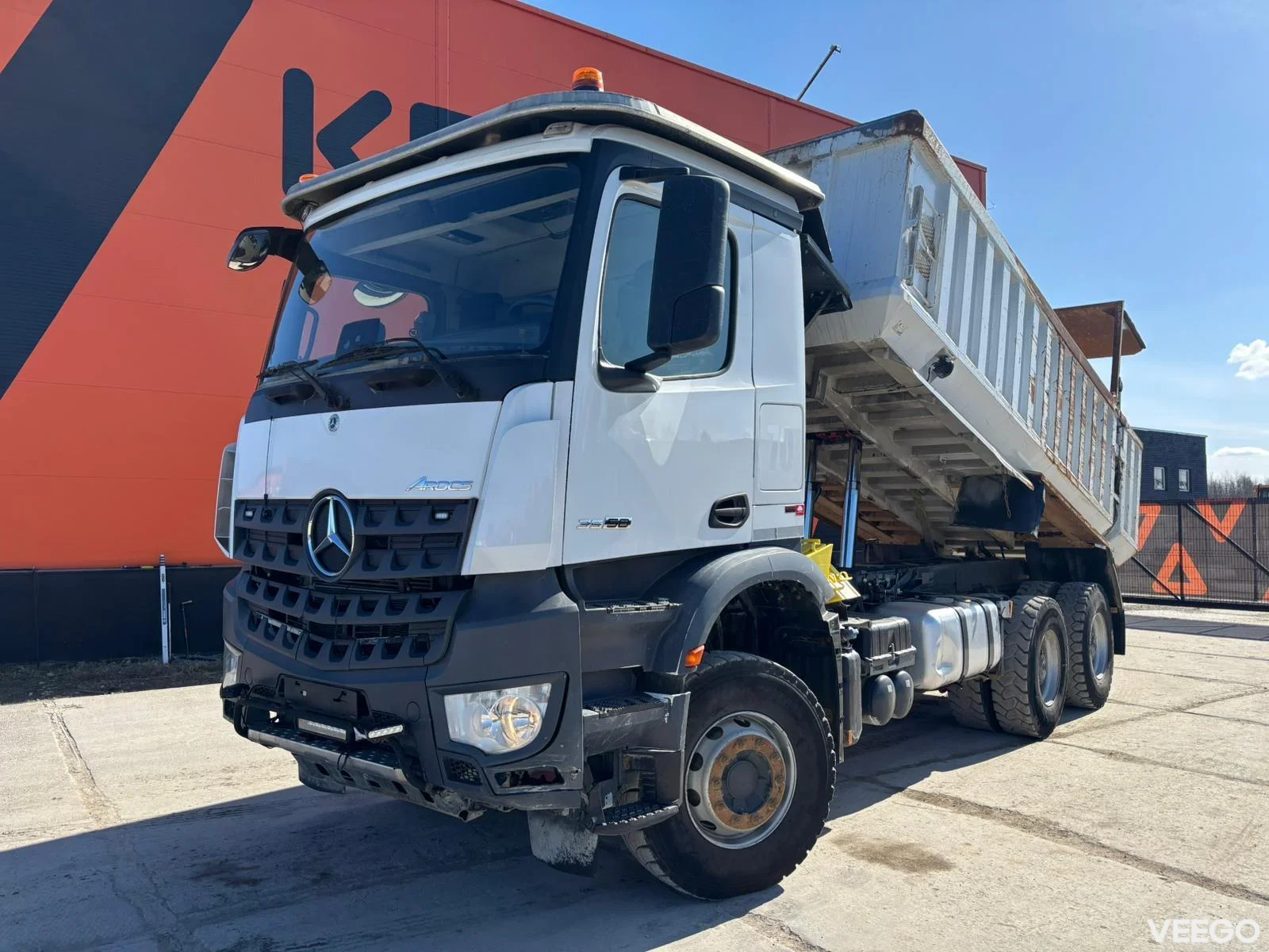 Mercedes-Benz AROCS FULL STEEL / DRUM BRAKES / BOX L=5833 mm 630kW