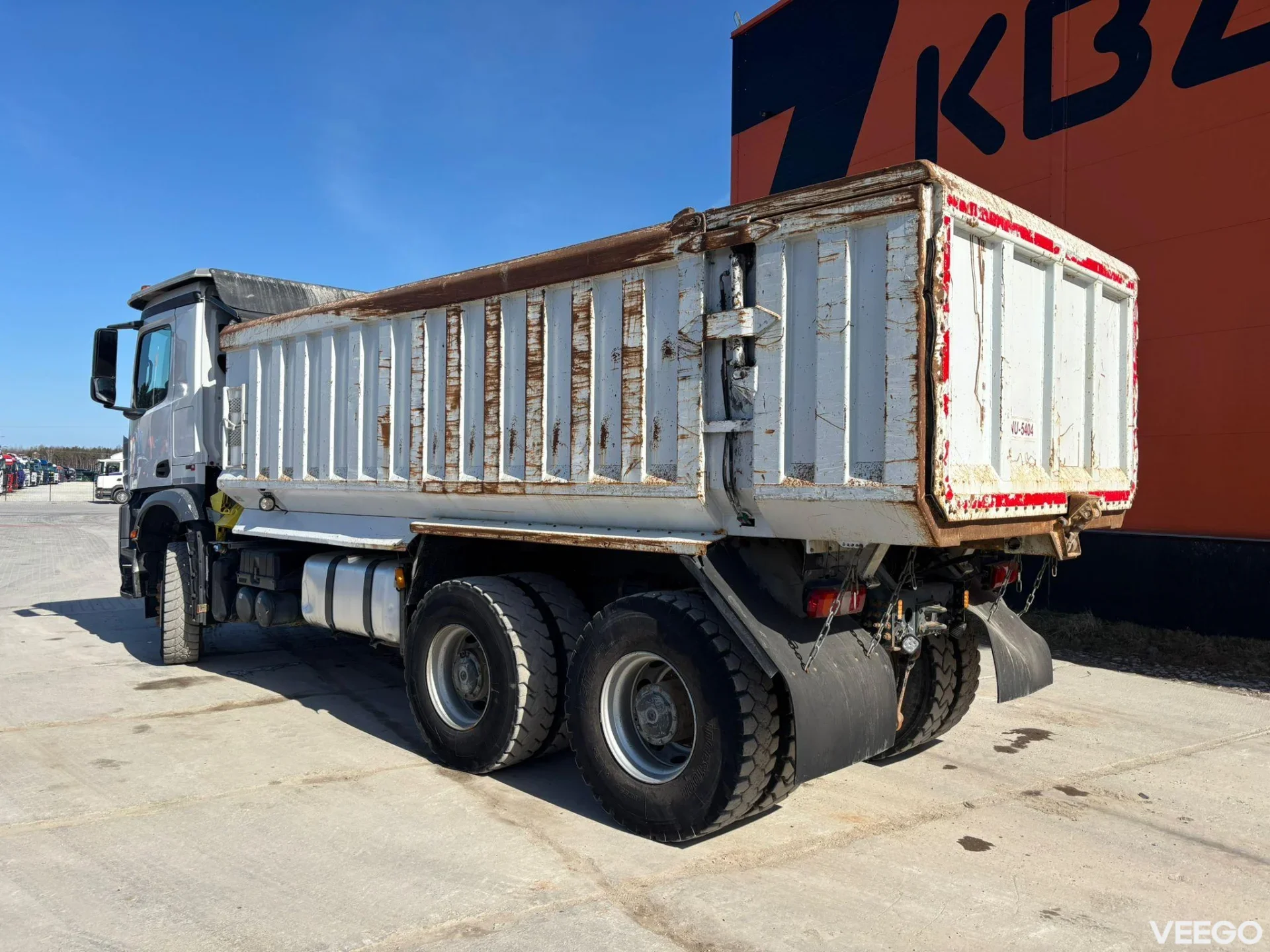 Mercedes-Benz AROCS FULL STEEL / DRUM BRAKES / BOX L=5833 mm 630kW