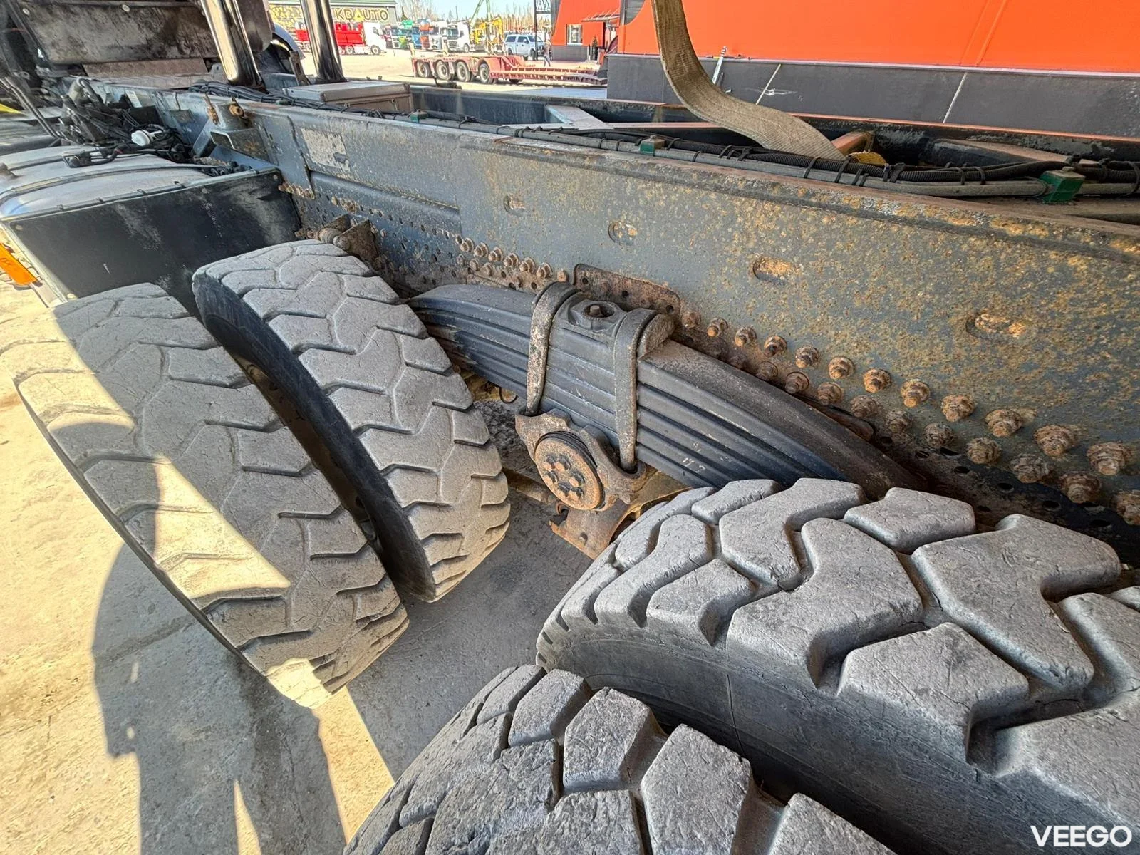 Mercedes-Benz AROCS FULL STEEL / DRUM BRAKES / BOX L=5833 mm 630kW