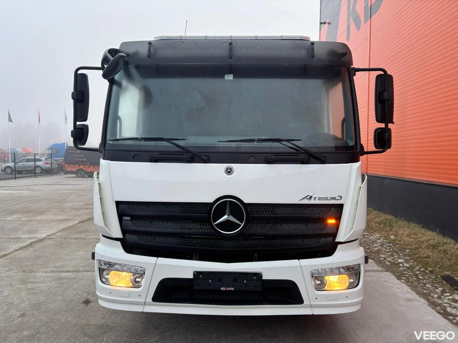 Mercedes-Benz Atego J.Hvidtved Larsen tank 4000 l / vacuum Jurop RV360HDR / pressure Uraca P3-10 160 bar / 127 l/min + Uraca P3-10 415 bar / 47 l/min with heater 230kW