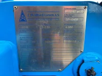 Mercedes-Benz Atego J.Hvidtved Larsen tank 4000 l / vacuum Jurop RV360HDR / pressure Uraca P3-10 160 bar / 127 l/min + Uraca P3-10 415 bar / 47 l/min with heater 230kW thumbnail