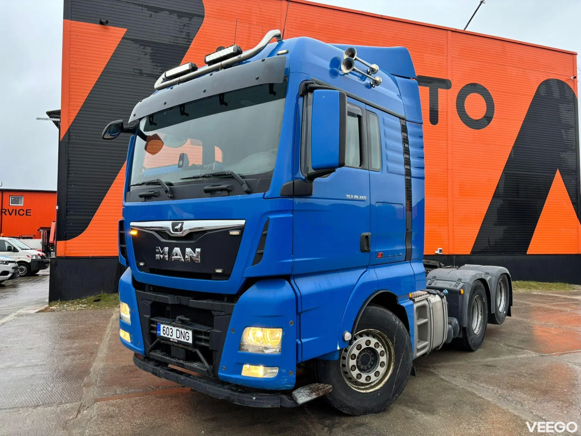 MAN TGX HYDRAULICS / DOUBLE BOGIE 460kW