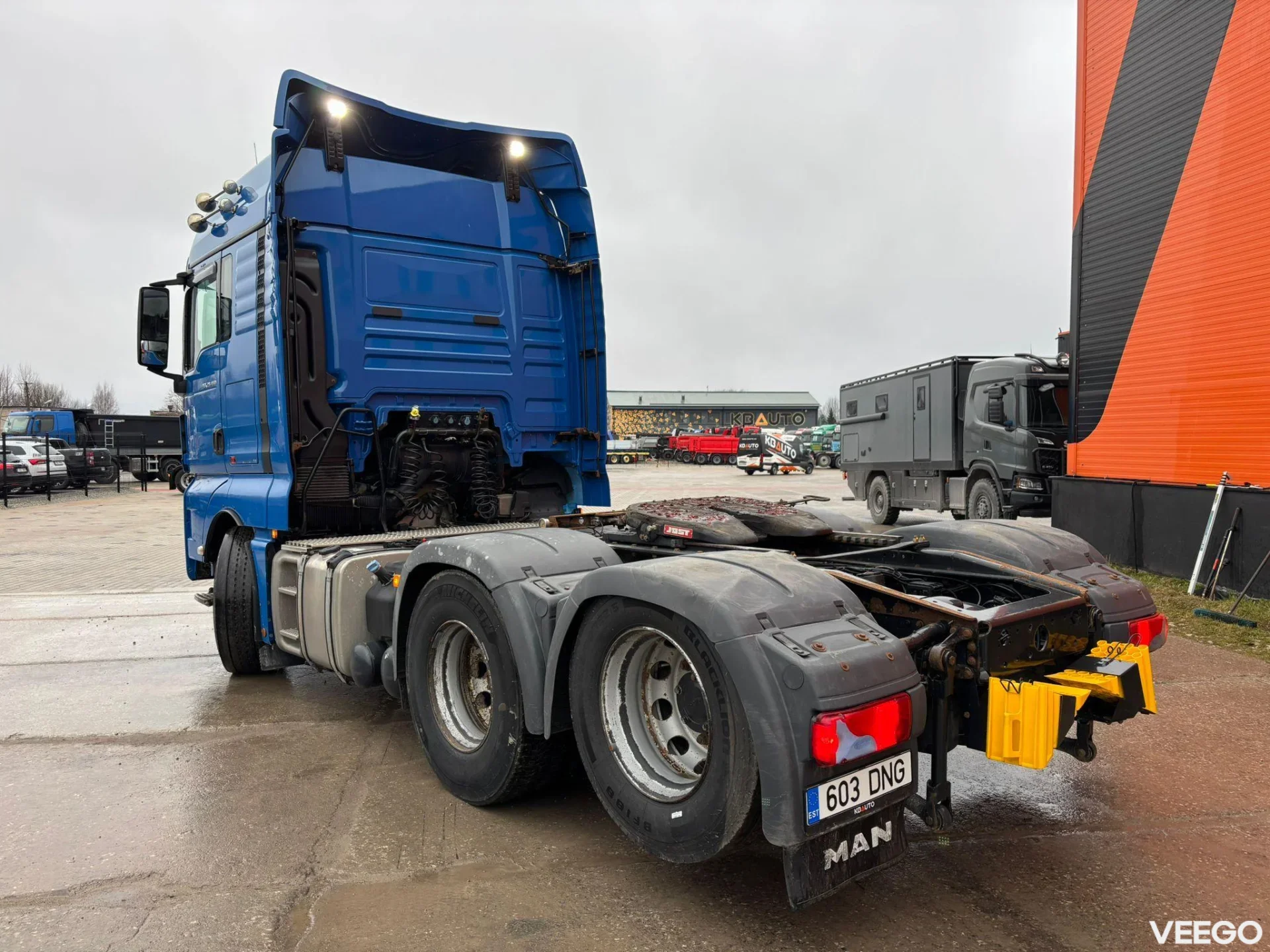 MAN TGX HYDRAULICS / DOUBLE BOGIE 460kW
