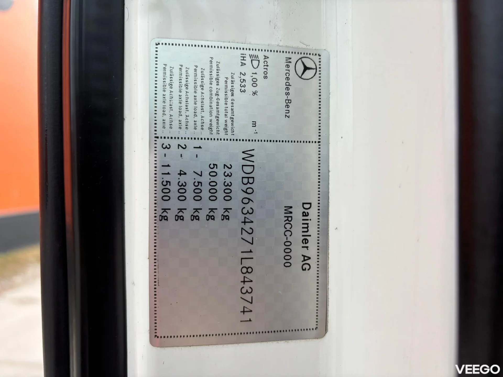 Mercedes-Benz Actros BIGSPACE / HYDRAULICS 420kW