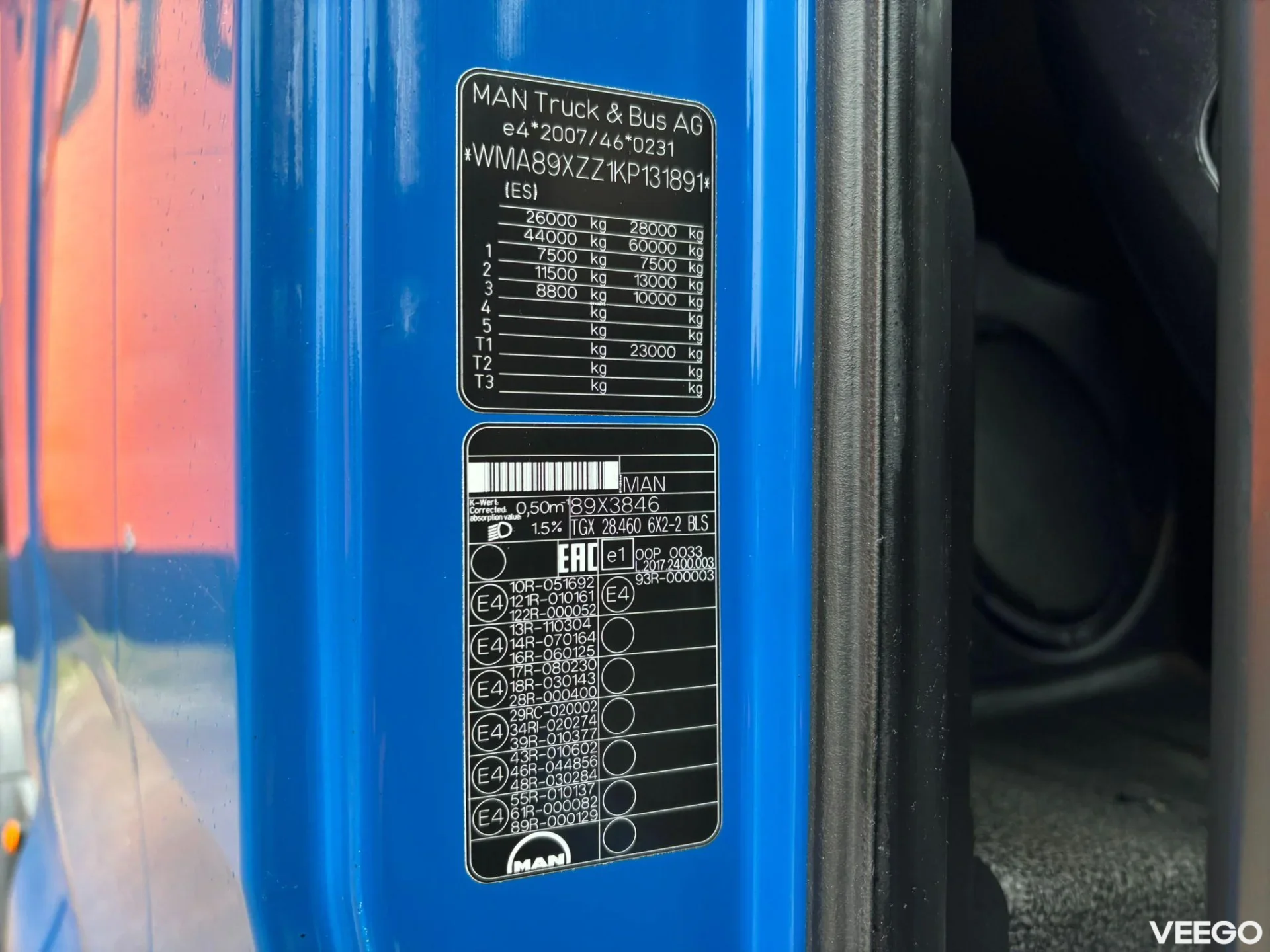 MAN TGX HYDRAULICS / DOUBLE BOGIE 460kW