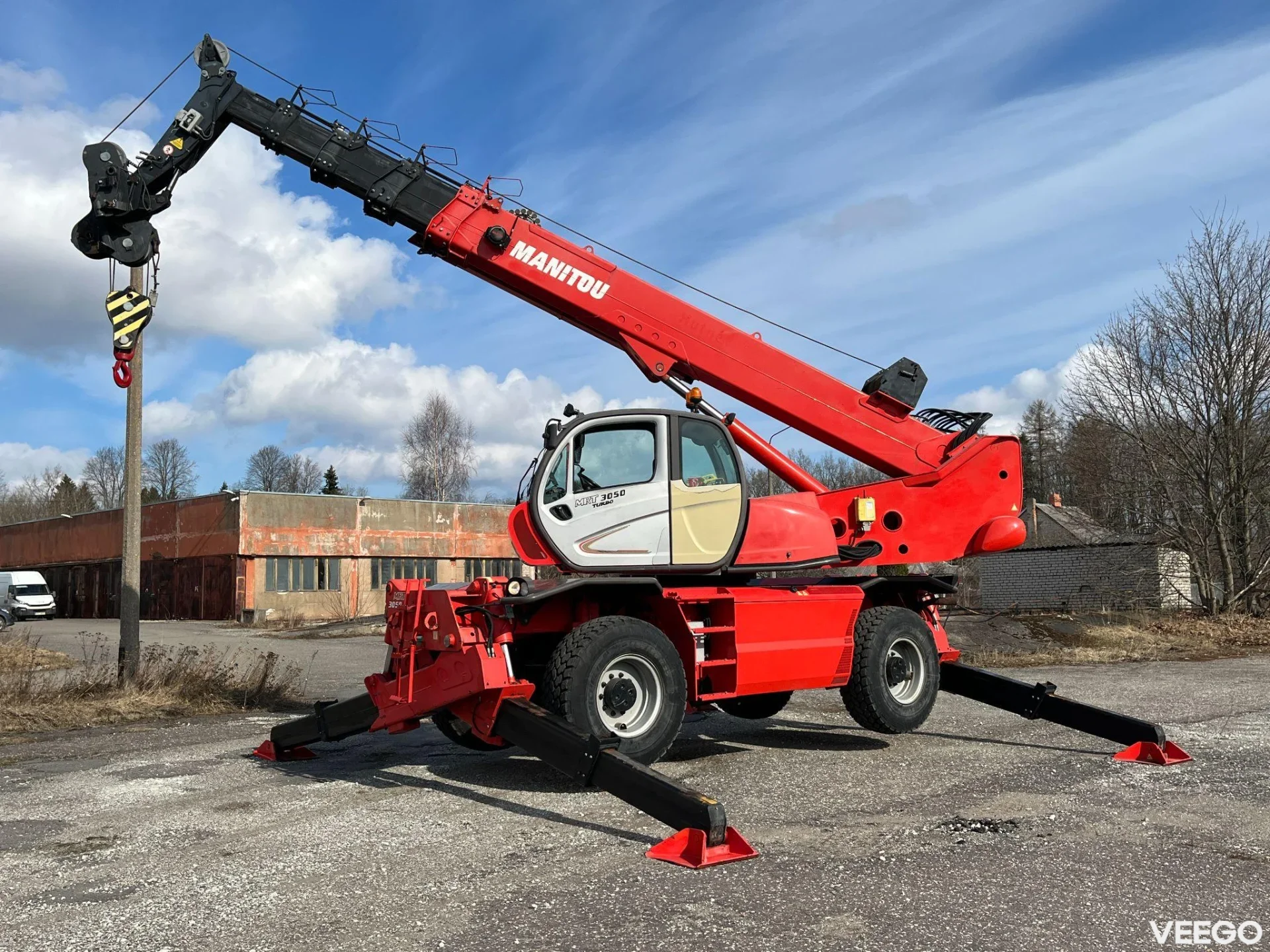 Manitou MRT WINCH + HOOK / BASKET / PENDOLO 3D / FORKS / BUCKET 159kW