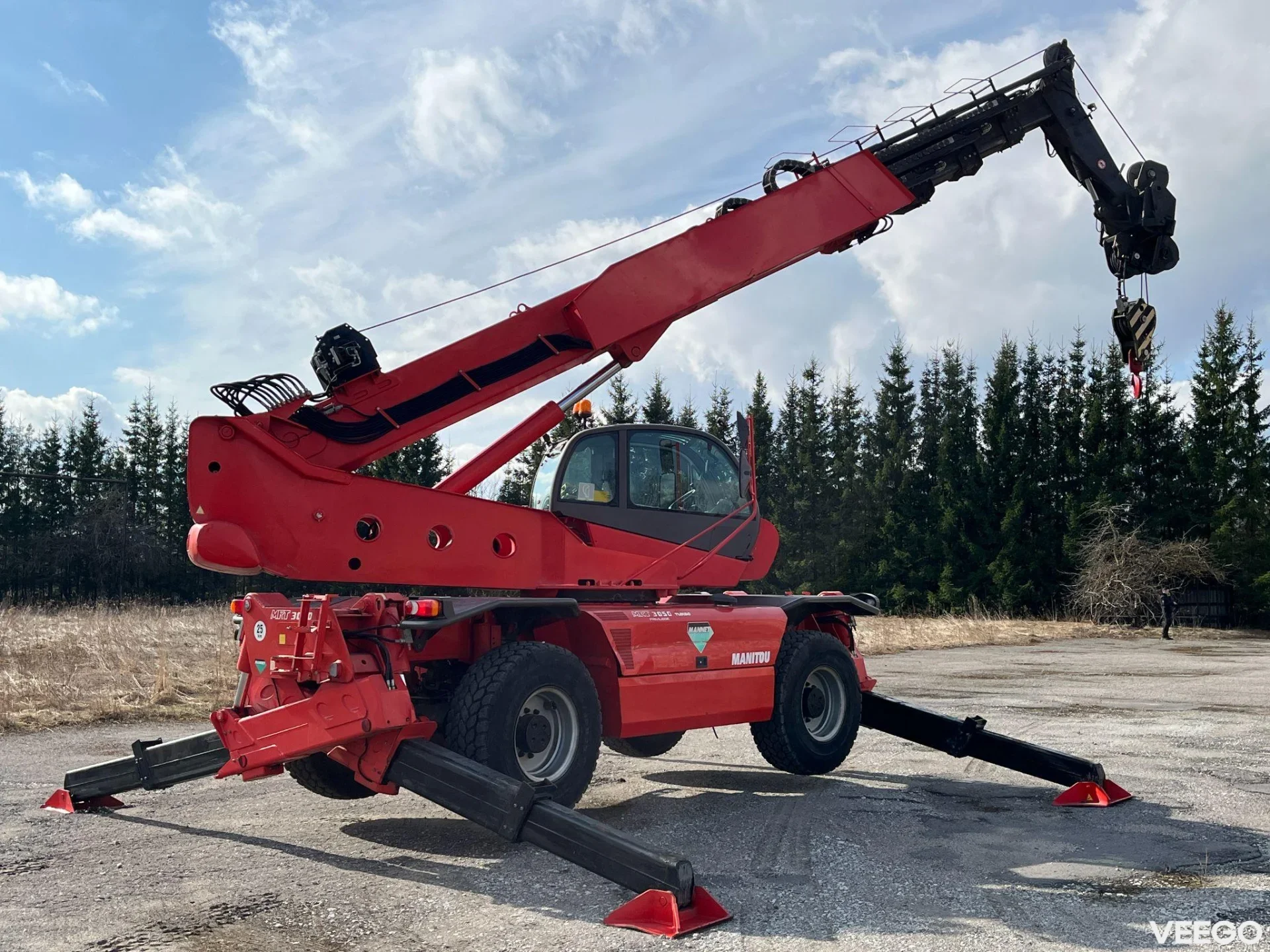 Manitou MRT WINCH + HOOK / BASKET / PENDOLO 3D / FORKS / BUCKET 159kW