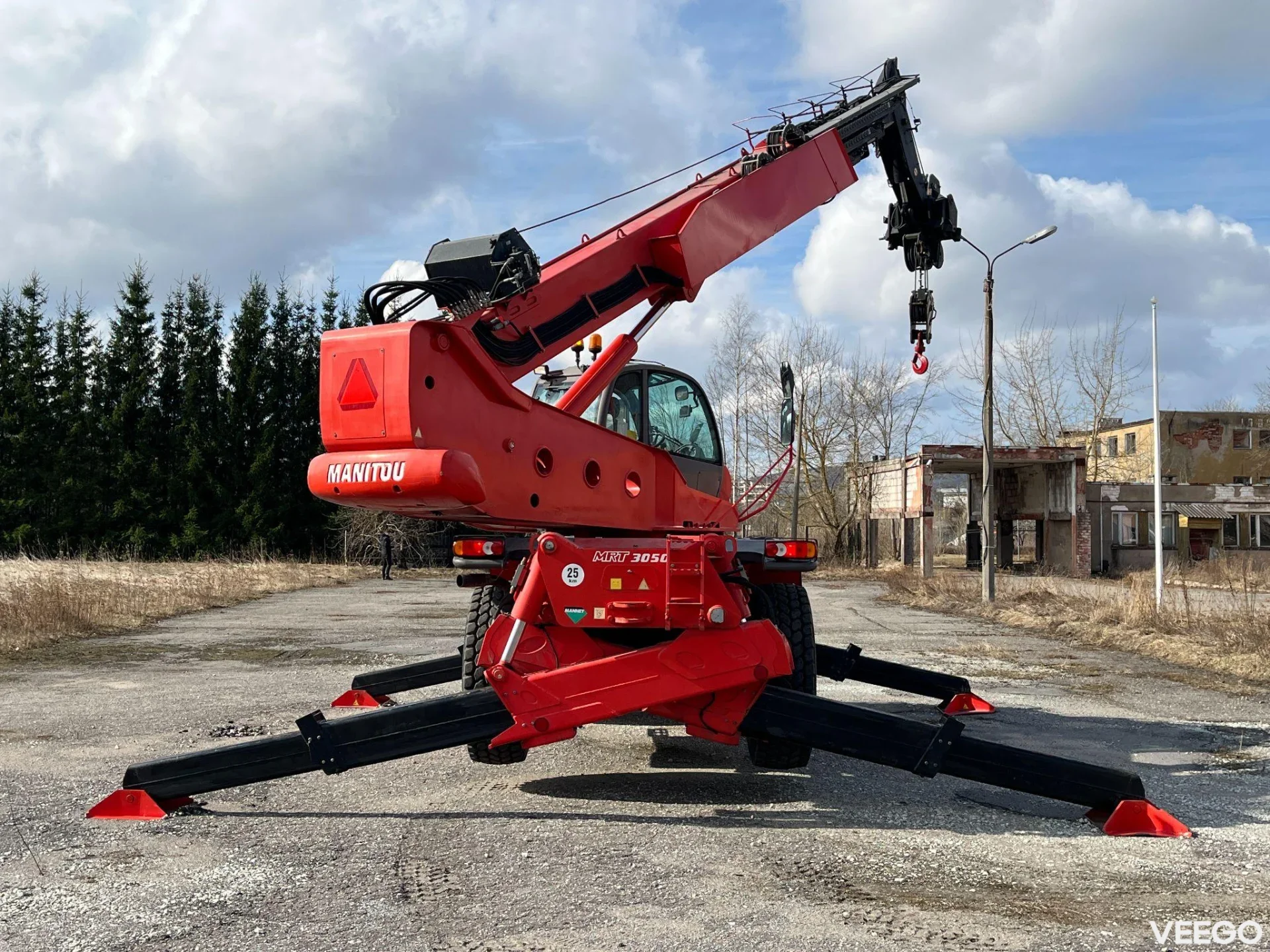 Manitou MRT WINCH + HOOK / BASKET / PENDOLO 3D / FORKS / BUCKET 159kW