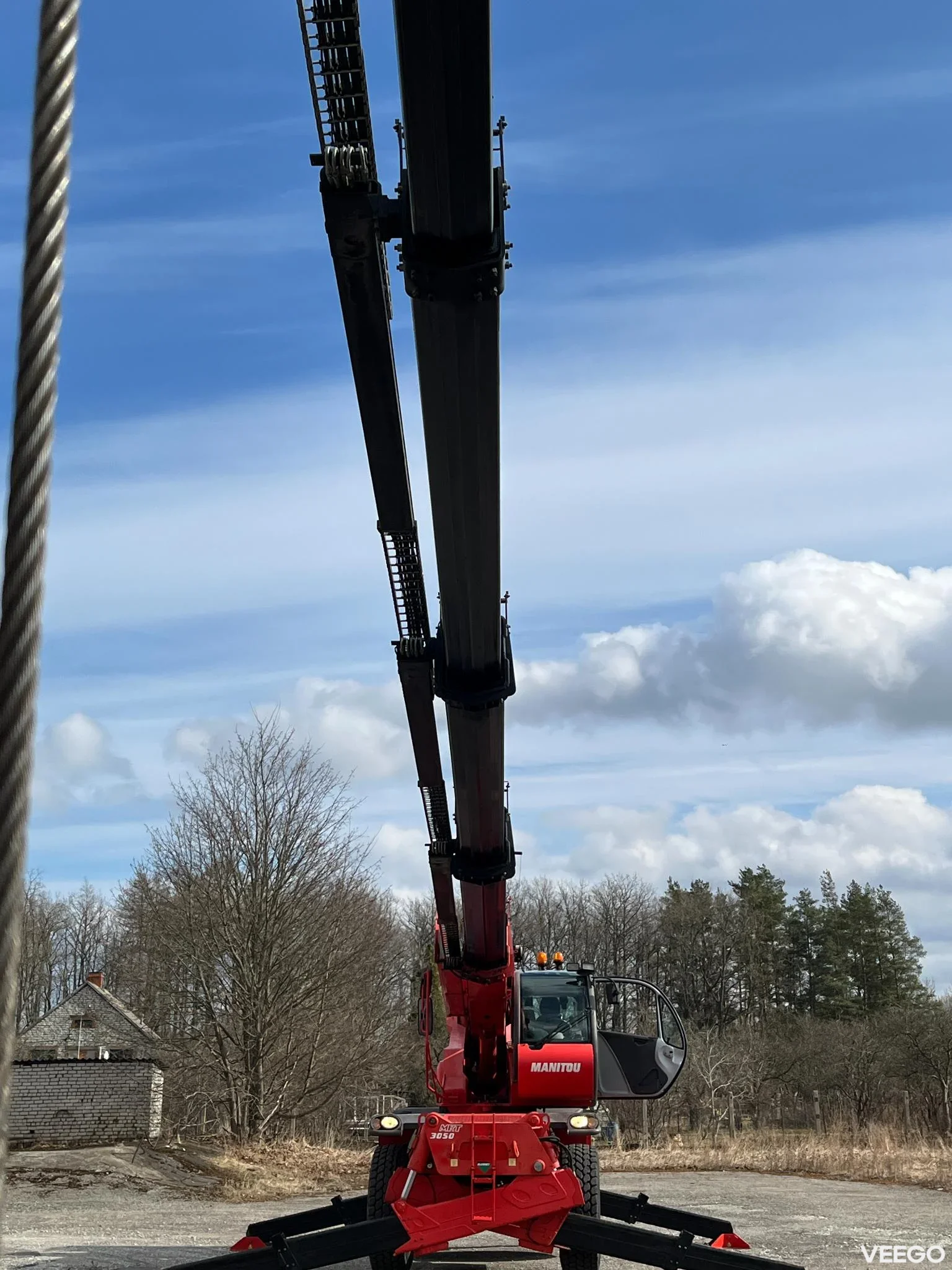 Manitou MRT WINCH + HOOK / BASKET / PENDOLO 3D / FORKS / BUCKET 159kW