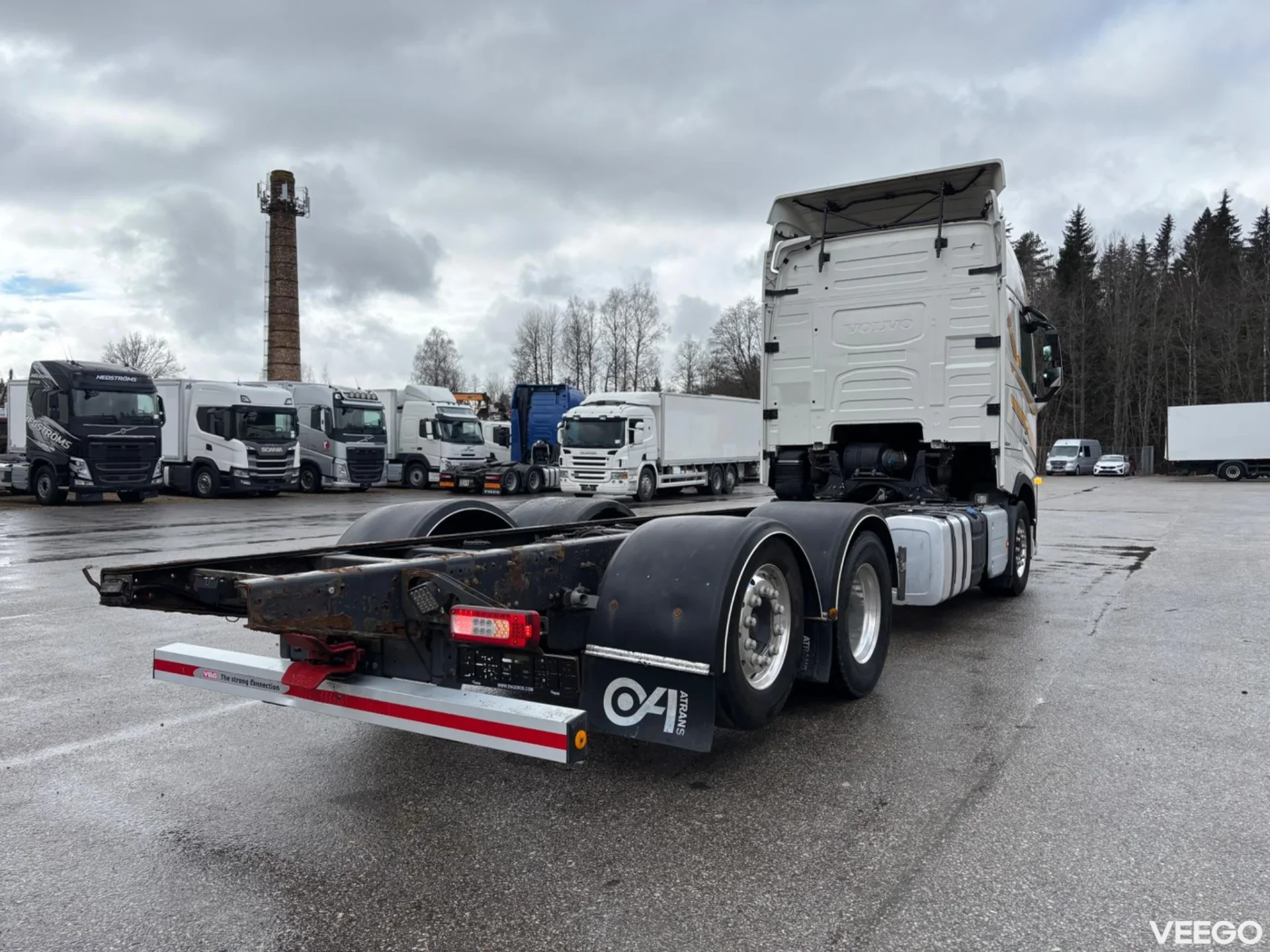 Volvo FH 6X2*4 EURO6 + CHASSIS 7500MM 405kW