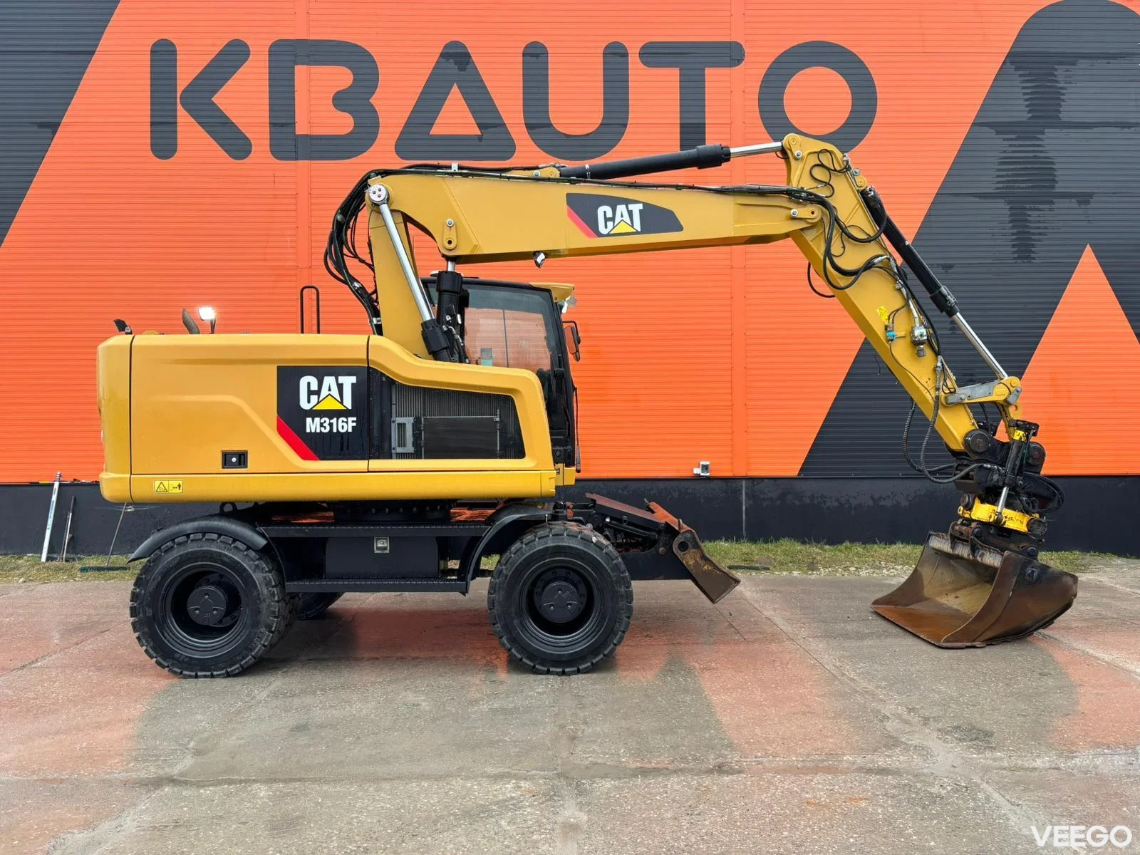 Caterpillar M314F TILTROTATOR / AC / CENTRAL LUBRICATION  110kW
