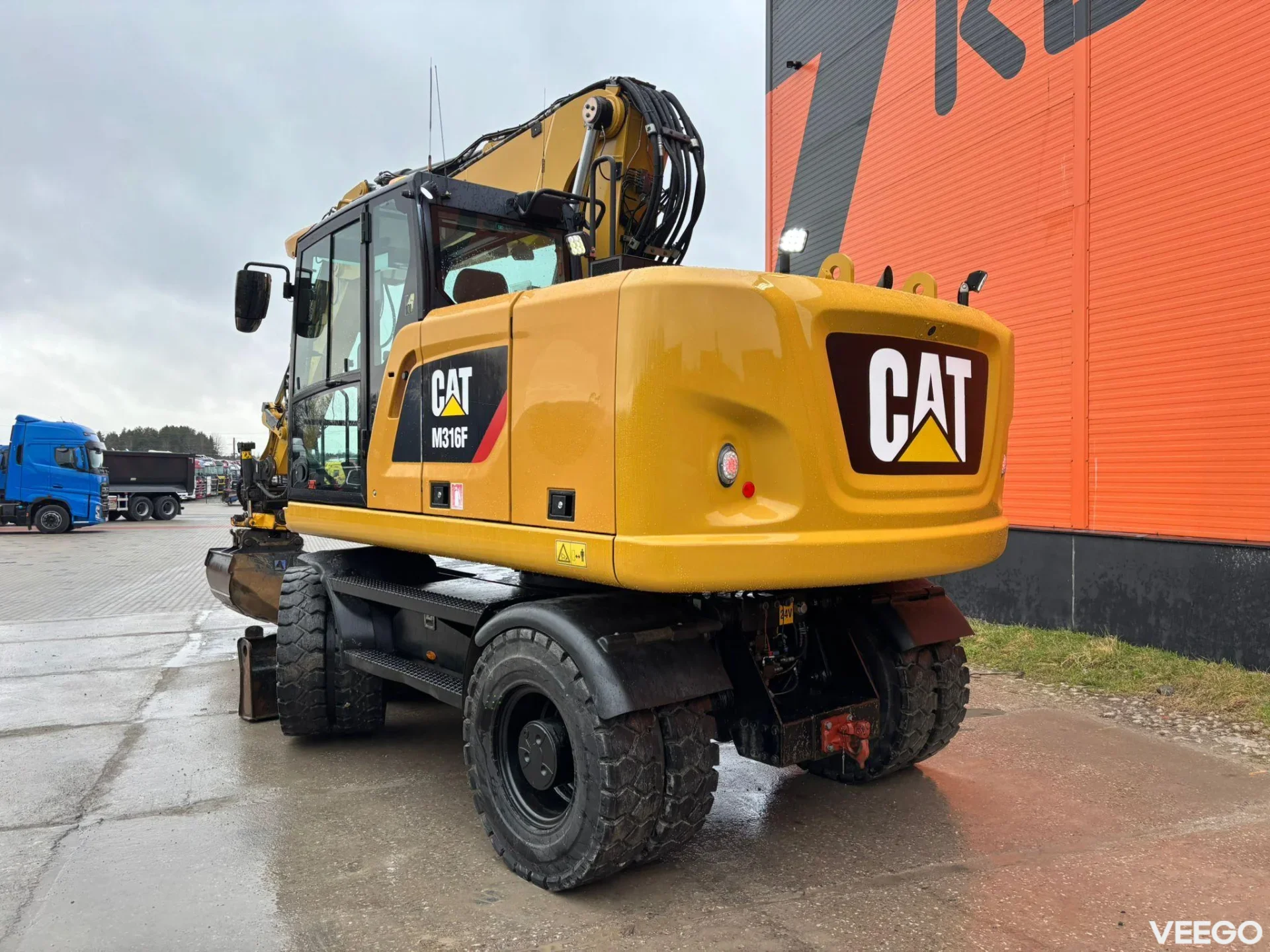 Caterpillar M314F TILTROTATOR / AC / CENTRAL LUBRICATION  110kW