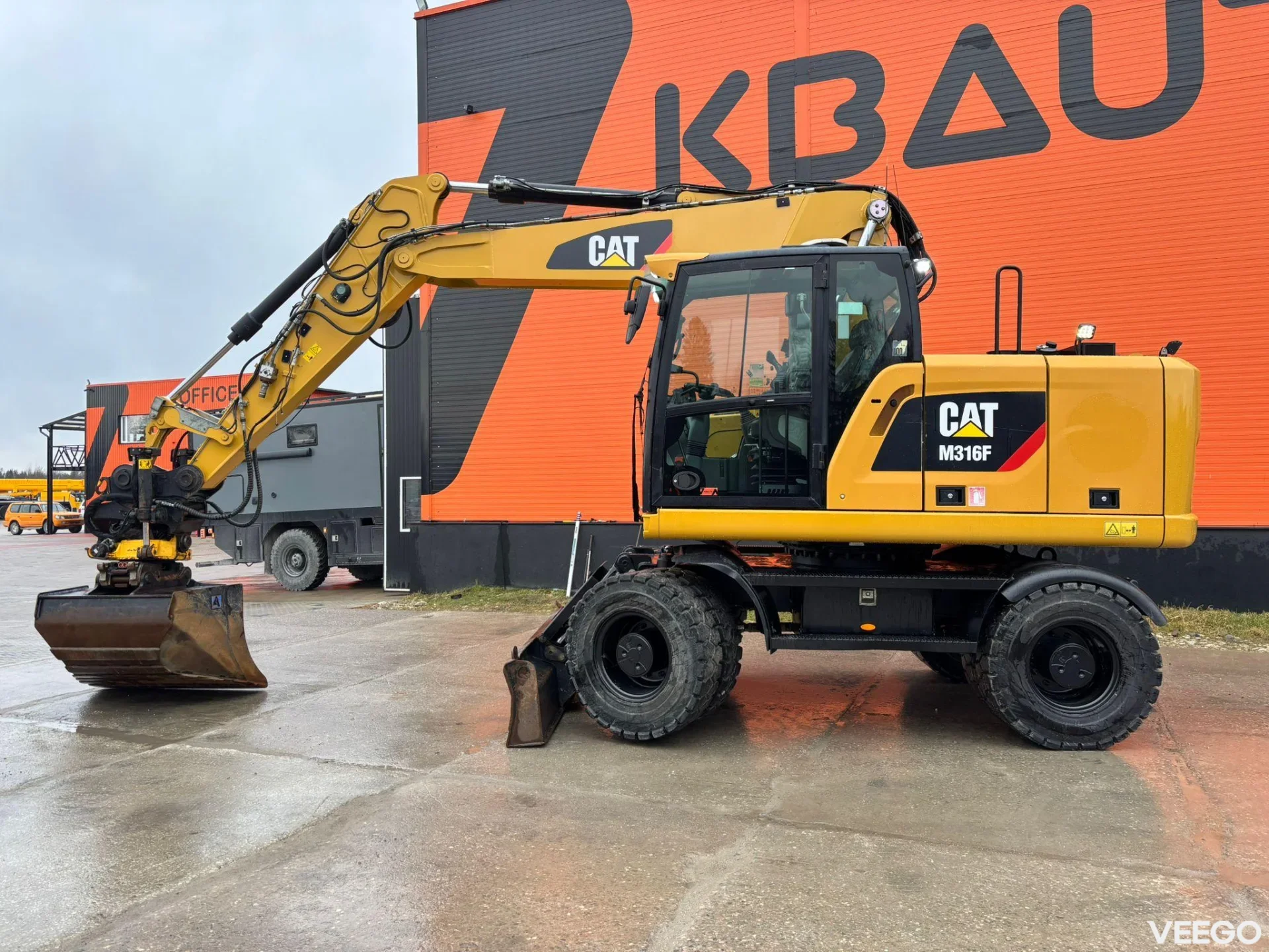 Caterpillar M314F TILTROTATOR / AC / CENTRAL LUBRICATION  110kW