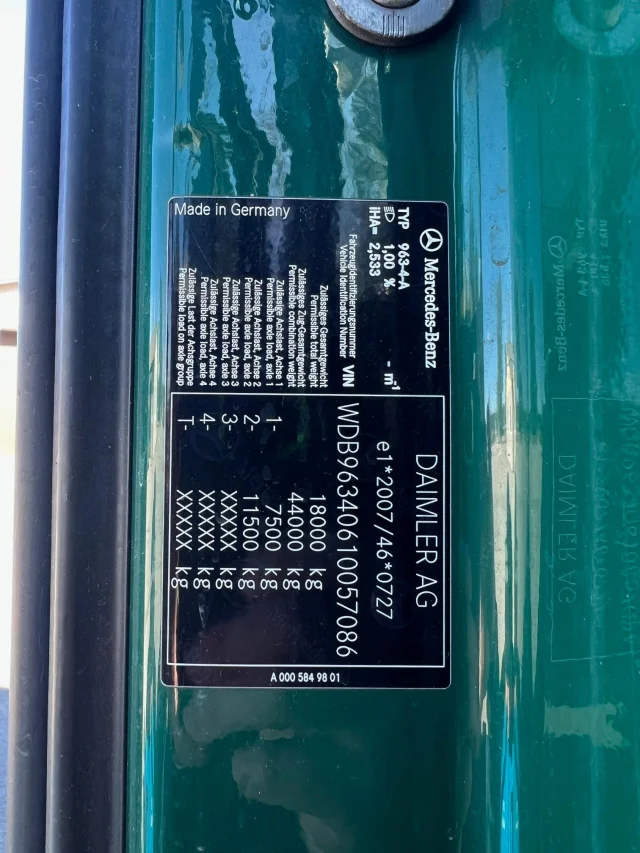 Image of Mercedes-Benz Actros 265kW