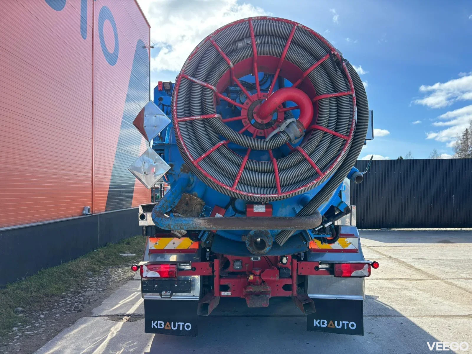 SCANIA P400 Korp&Son ADR tank 13000 l ( 3000+10000 l ) / vacuum CVS / pressure Pratissol KF36 - 152 l/min - 130 bar 400kW