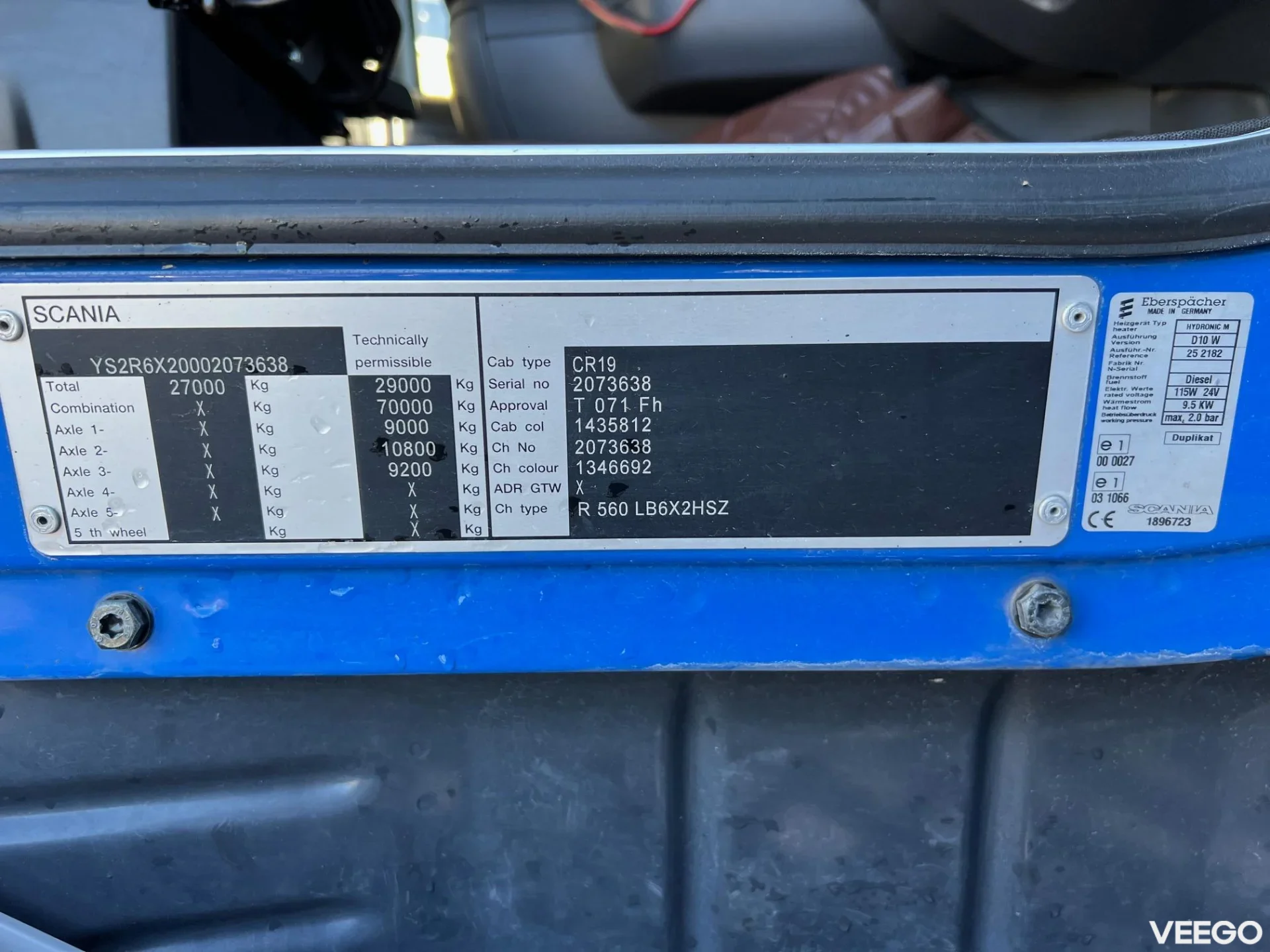 Scania R560 412kW