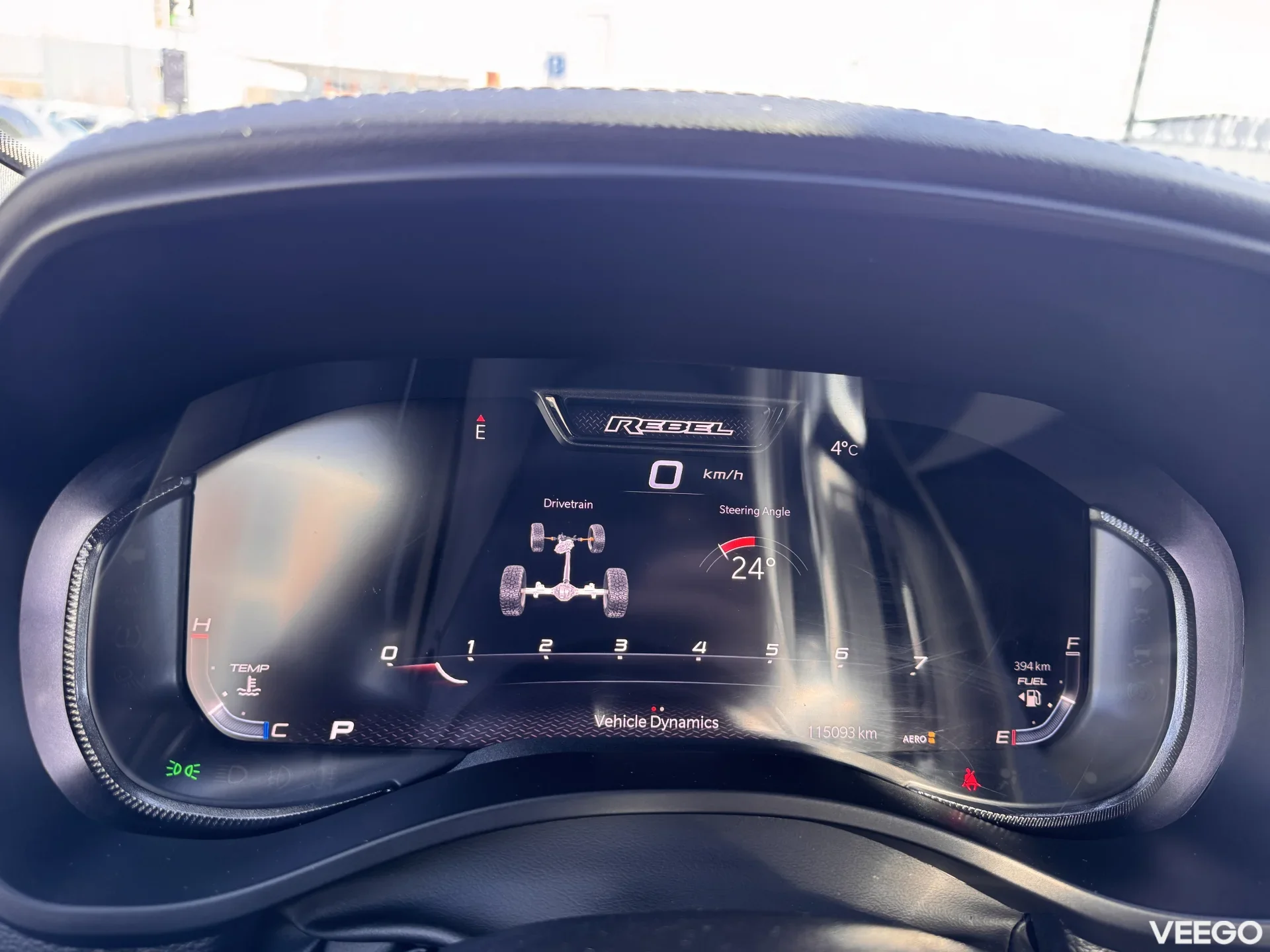 RAM 1500 Rebel GT 5.7 295kW