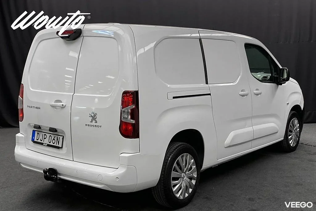 Peugeot Partner Utökad Last 1.5 Aut 130HK 3-Sits L2 /Moms 96kW