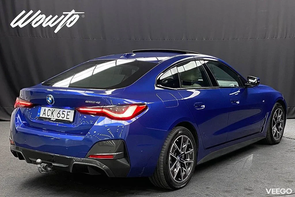 BMW i4 eDrive40 340HK M-Sport /360 /Taklucka /Drag/Moms/4.95% 250kW