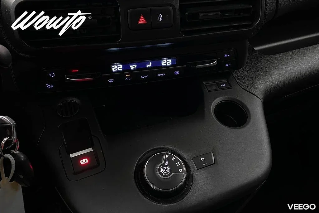 Peugeot Partner Utökad Last 1.5 Aut 130HK 3-Sits L2 /Moms 96kW