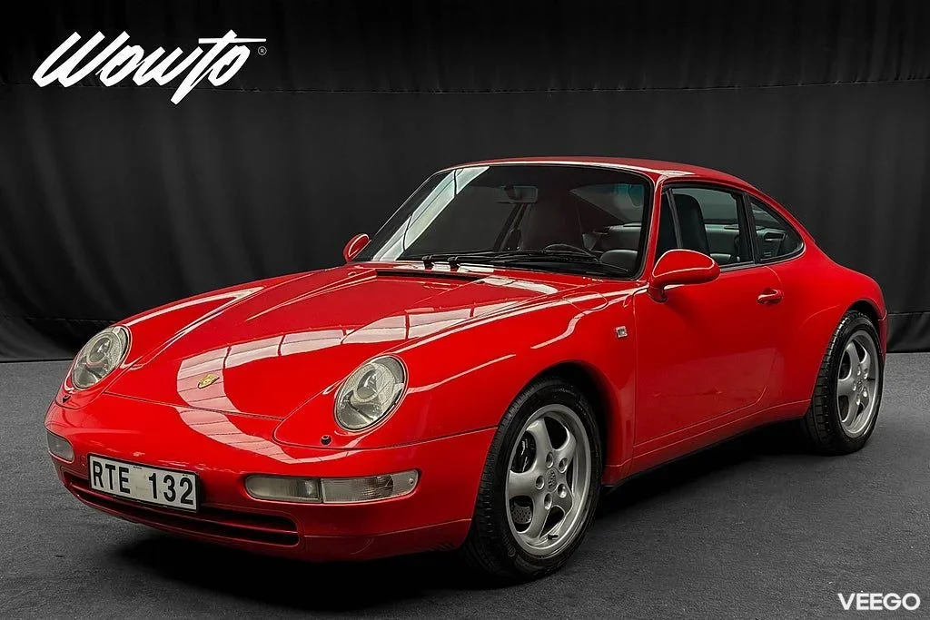 Porsche 911 993 Carrera Manuell 285HK / Nyservad / Se Skick / 4.95% 210kW