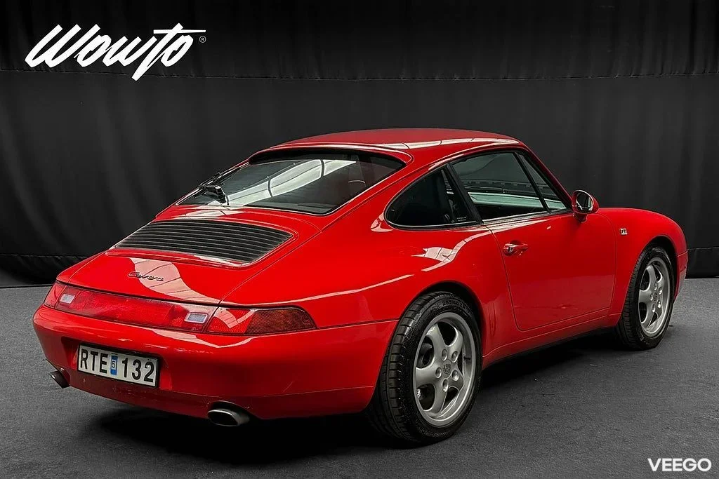 Porsche 911 993 Carrera Manuell 285HK / Nyservad / Se Skick / 4.95% 210kW