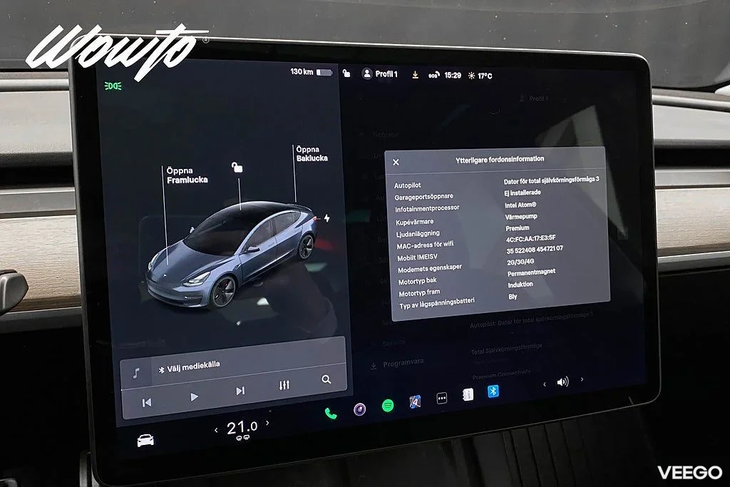 Tesla Model 3 Performance 513HK /FSD /Moms /4.95% 377kW
